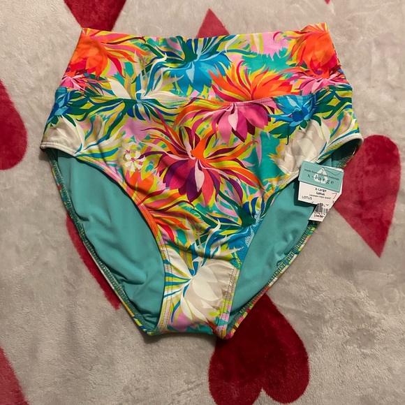 NWT Sunsets Hannah High Waist Bikini Swim Bottoms - Picture 6 of 15